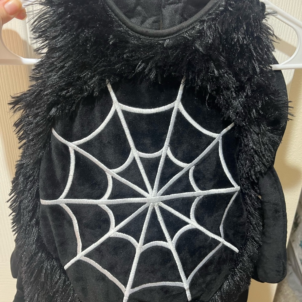Spirit Black and White Spider Web Kids Costume